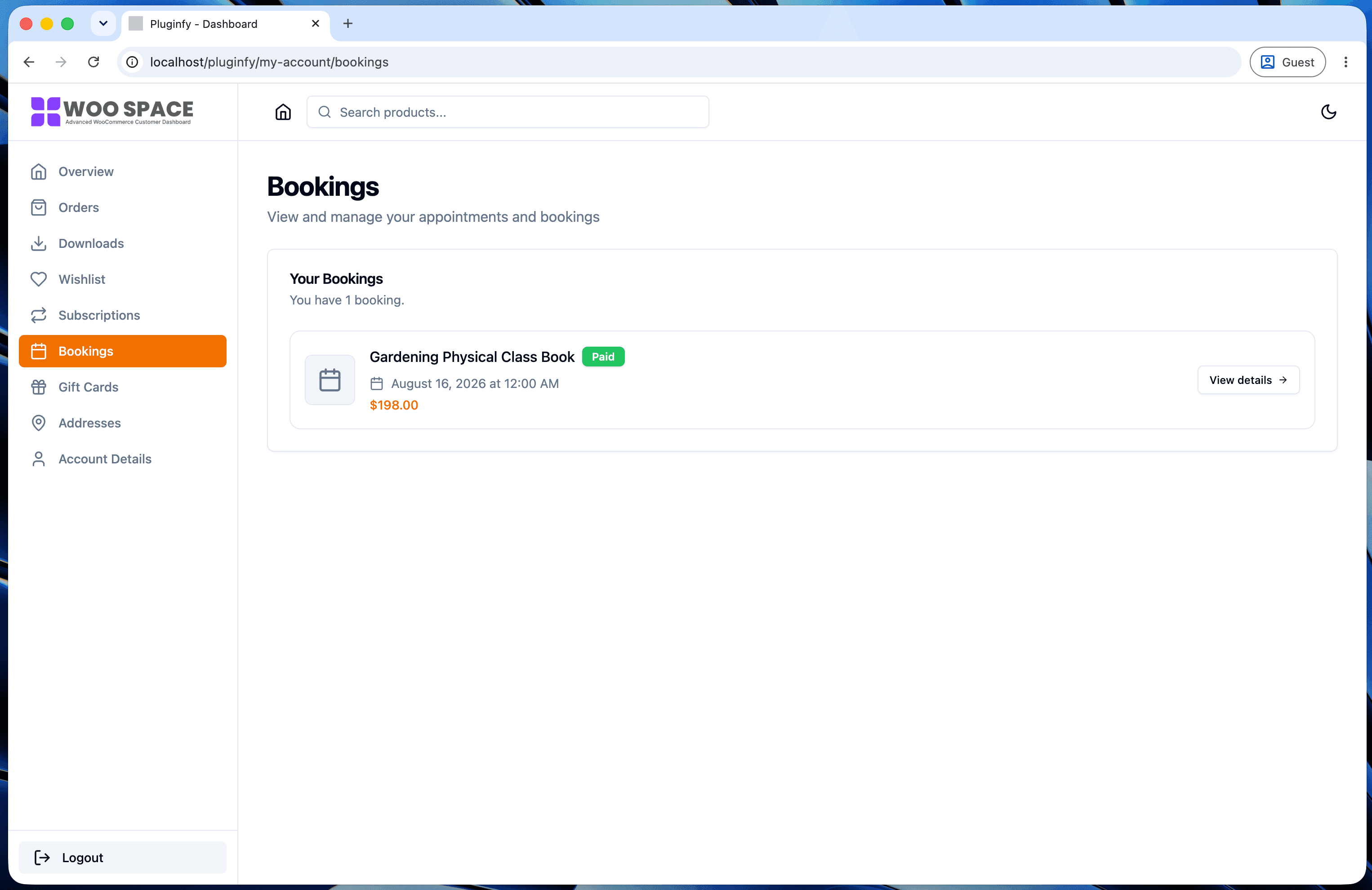 Bookings