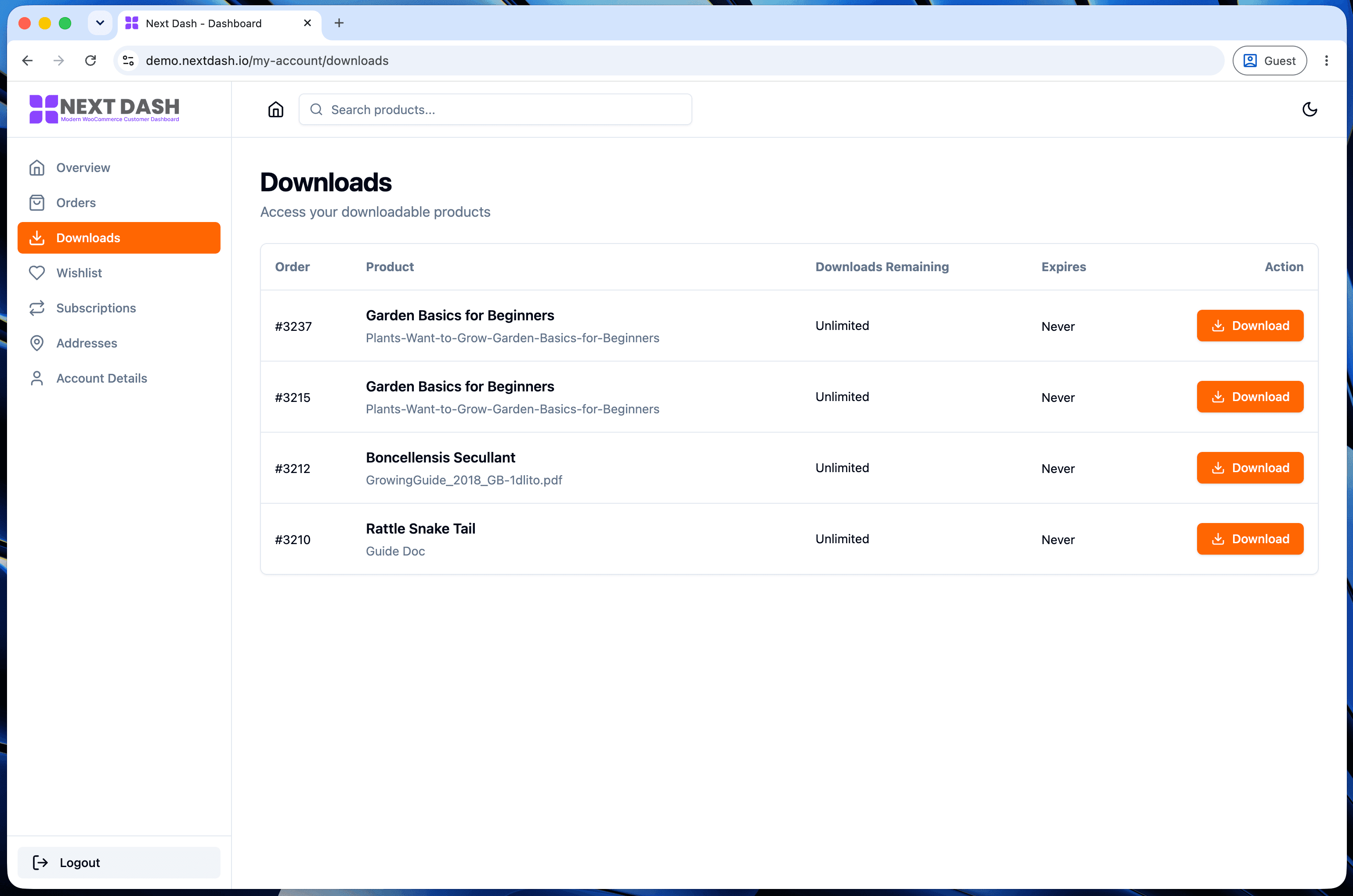 Downloads